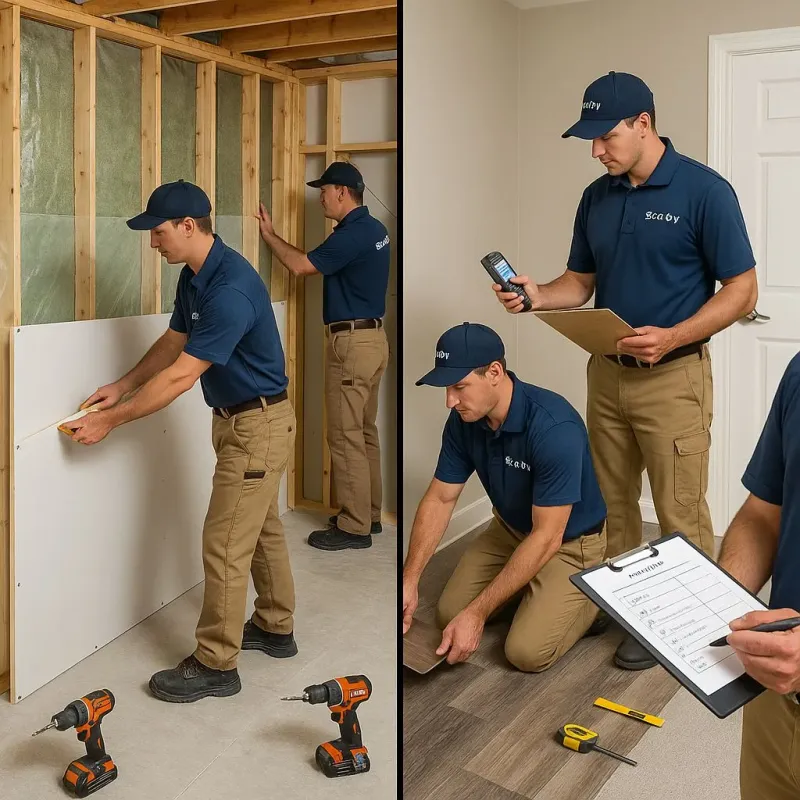 Repairs and Reconstruction process in Clinton, MS